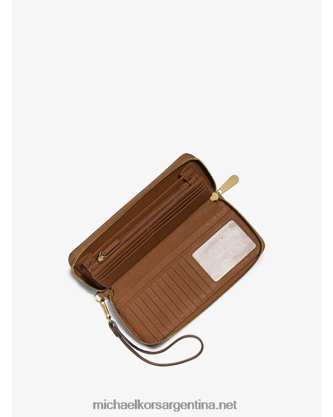 mujer equipaje pulsera continental de cuero Michael Kors T46HB01621