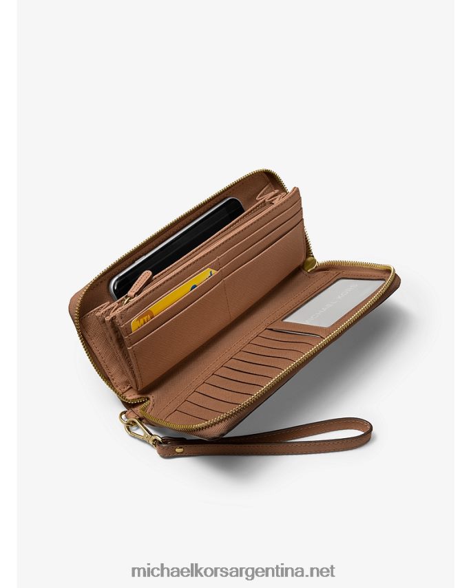 mujer equipaje pulsera continental de cuero Michael Kors T46HB01621