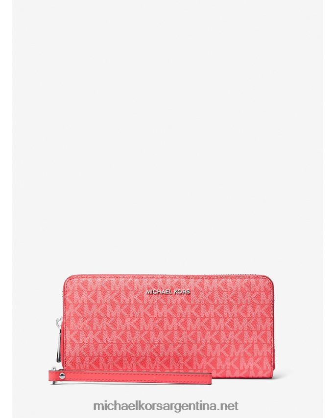 mujer geranio cartera continental grande con logo Michael Kors T46HB01614