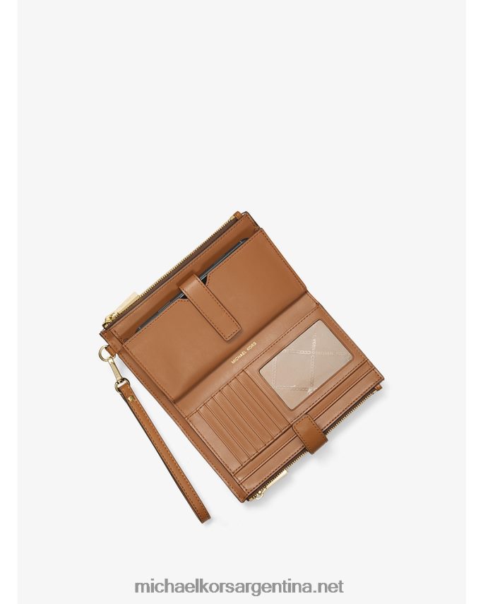 mujer marrón/bellota cartera para smartphone adele con franja del logo Michael Kors T46HB01592