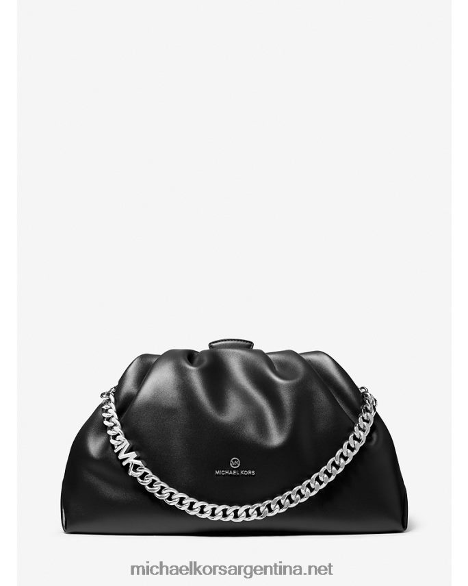 mujer negro bolso de mano extragrande nola de piel sintética Michael Kors T46HB01618