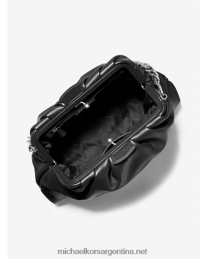 mujer negro bolso de mano extragrande nola de piel sintética Michael Kors T46HB01618