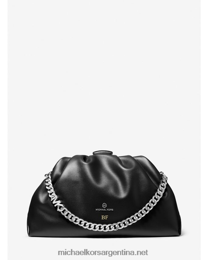 mujer negro bolso de mano extragrande nola de piel sintética Michael Kors T46HB01618
