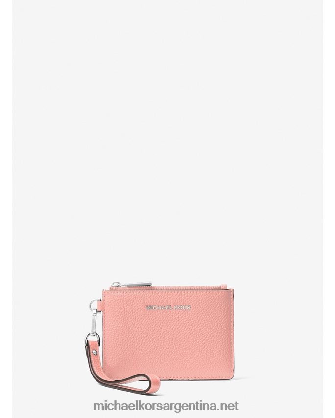 mujer rosa monedero de cuero Michael Kors T46HB01630