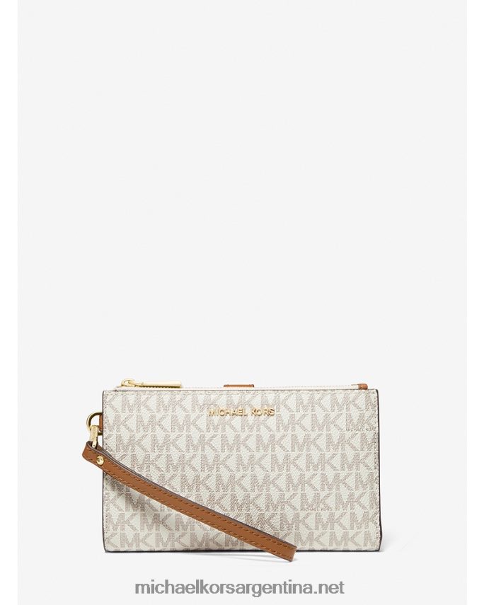 mujer vainilla cartera para smartphone con logotipo de adele Michael Kors T46HB01601