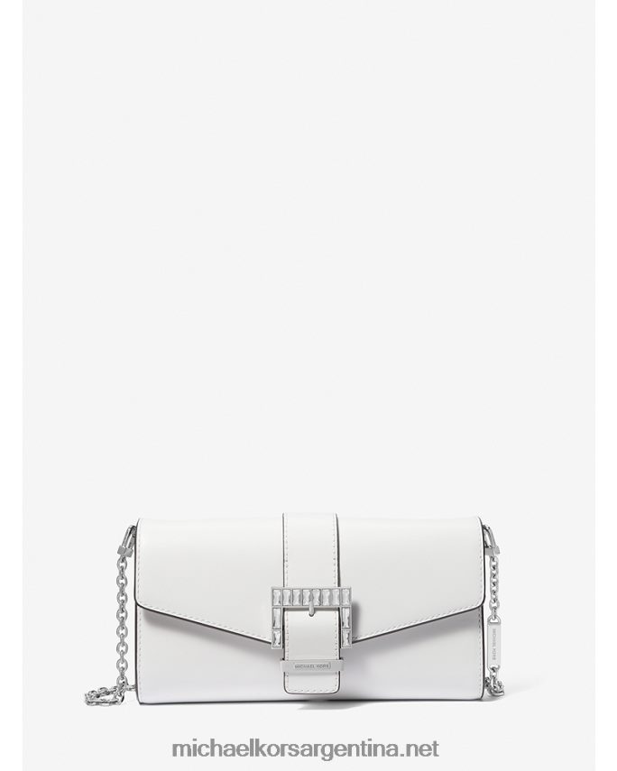 mujer Blanco óptico bolso de mano penélope mediano de piel Michael Kors T46HB01516