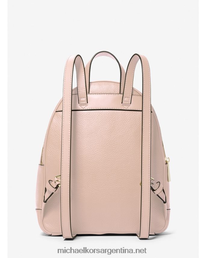 mujer Rosa suave mochila brooklyn mediana de piel granulada Michael Kors T46HB01209