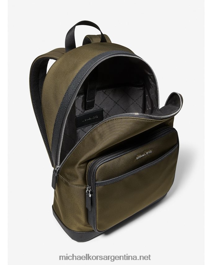 mujer aceituna mochila kent de nailon Michael Kors T46HB01243