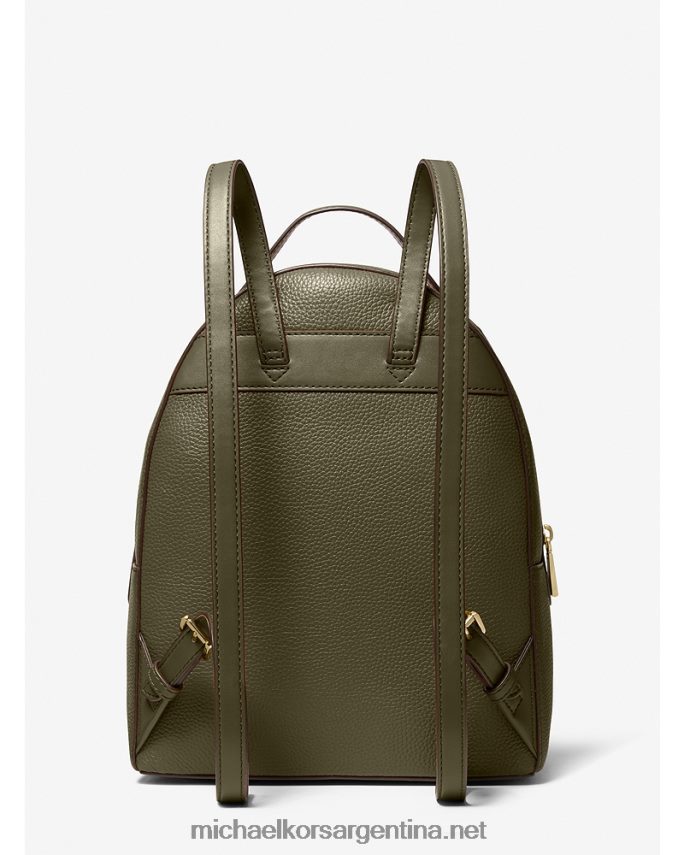 mujer aceituna mochila valerie mediana de piel granulada Michael Kors T46HB01229