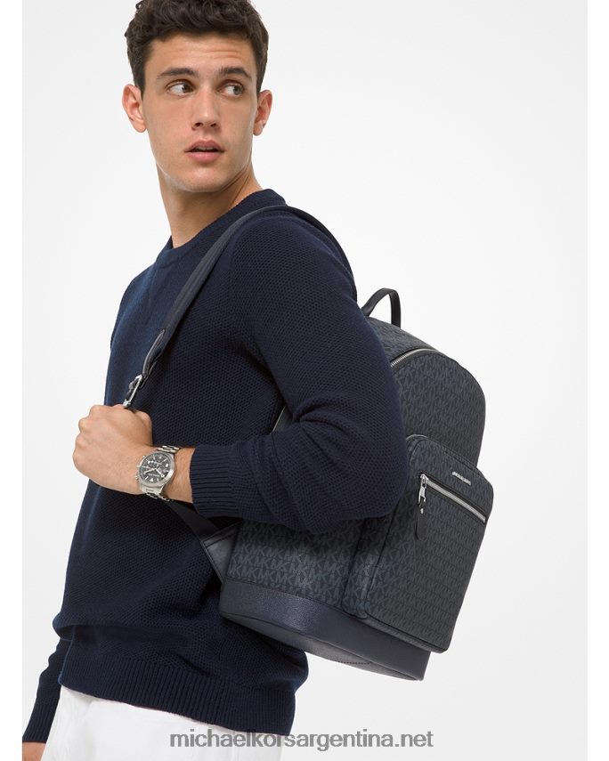 mujer admrl/plazul mochila con logo Michael Kors T46HB01255