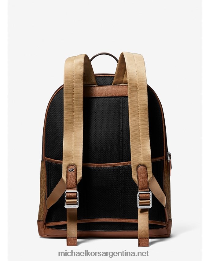 mujer albaricoque mochila con franja del logo hudson Michael Kors T46HB01271