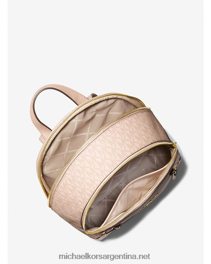 mujer ballet mochila brooklyn mediana con logo Michael Kors T46HB01237