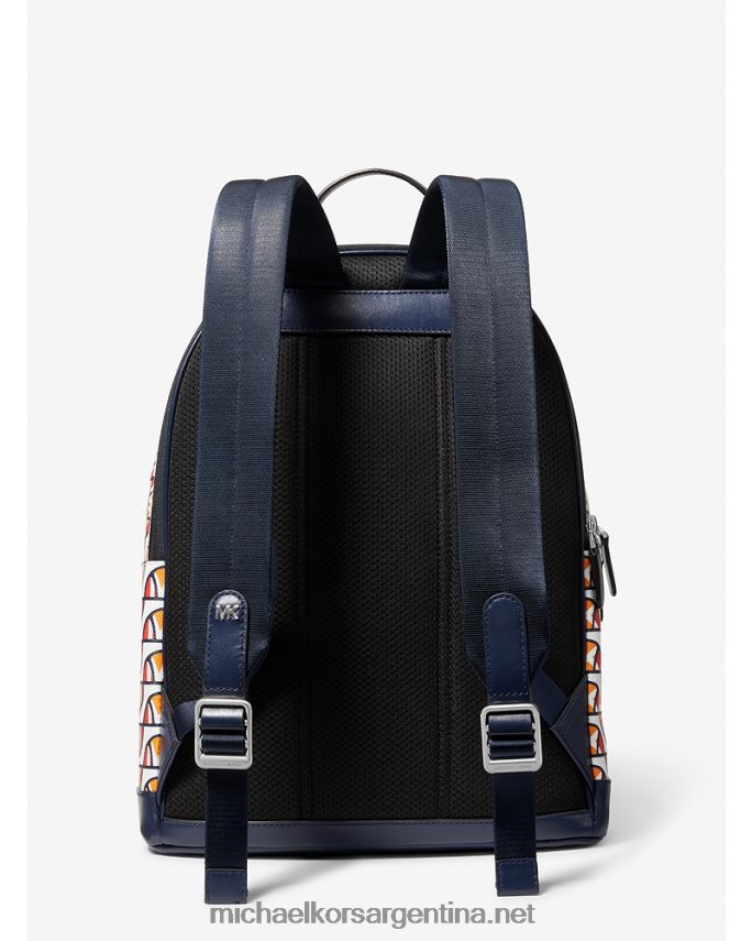 mujer brillante mochila de lona estampada mk x ellesse hudson Michael Kors T46HB01289