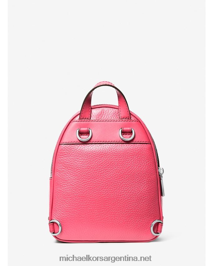 mujer geranio mochila brooklyn extrapequeña de piel granulada Michael Kors T46HB01216