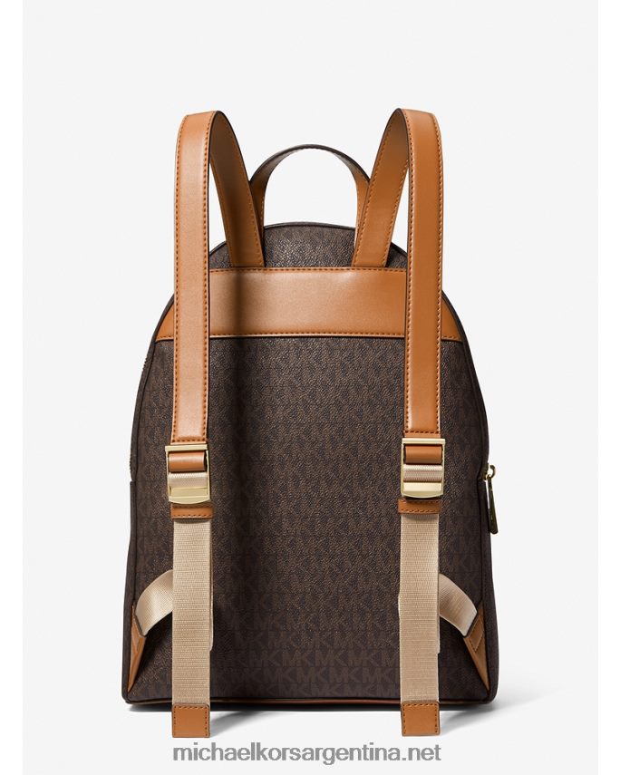 mujer marrón/bellota Mochila Sally mediana 2 en 1 con logotipo y piel sintética Michael Kors T46HB01286