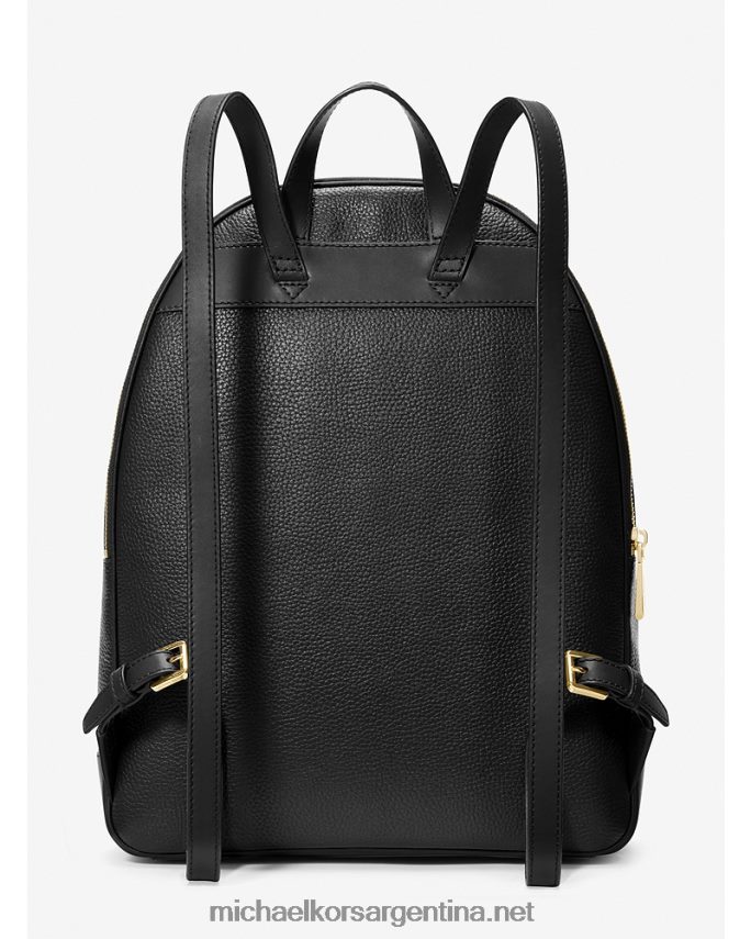 mujer negro mochila brooklyn grande de piel granulada Michael Kors T46HB01232