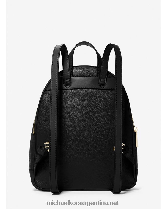 mujer negro mochila brooklyn mediana de piel granulada Michael Kors T46HB01211