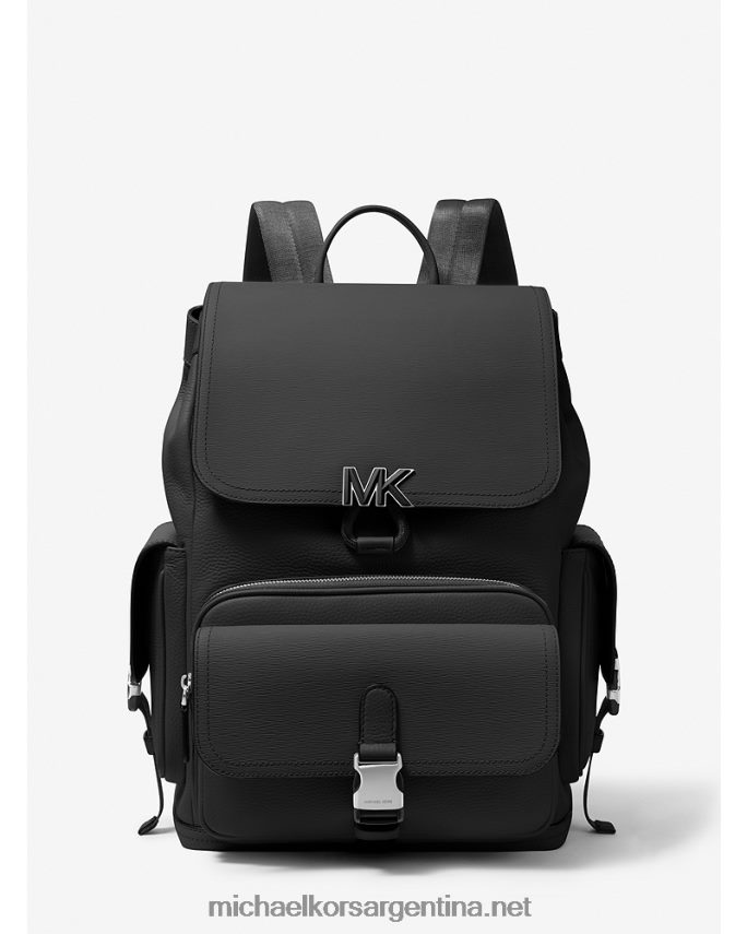 mujer negro mochila de cuero hudson Michael Kors T46HB01256