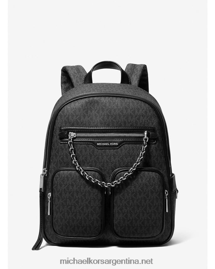 mujer negro mochila elliot mediana con logo Michael Kors T46HB01228