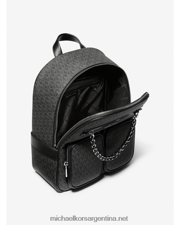 mujer negro mochila elliot mediana con logo Michael Kors T46HB01228