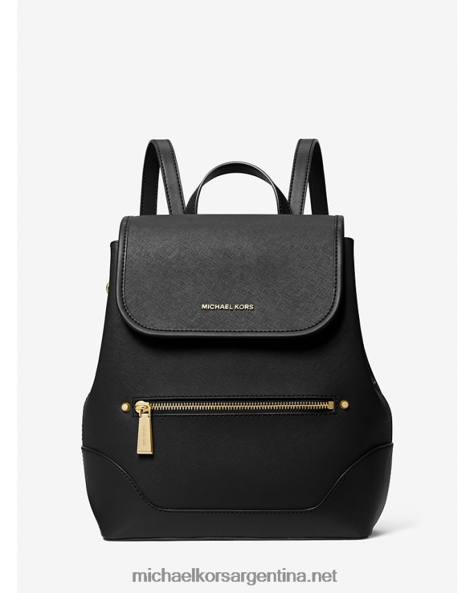 mujer negro mochila harrison mediana de piel saffiano Michael Kors T46HB01218
