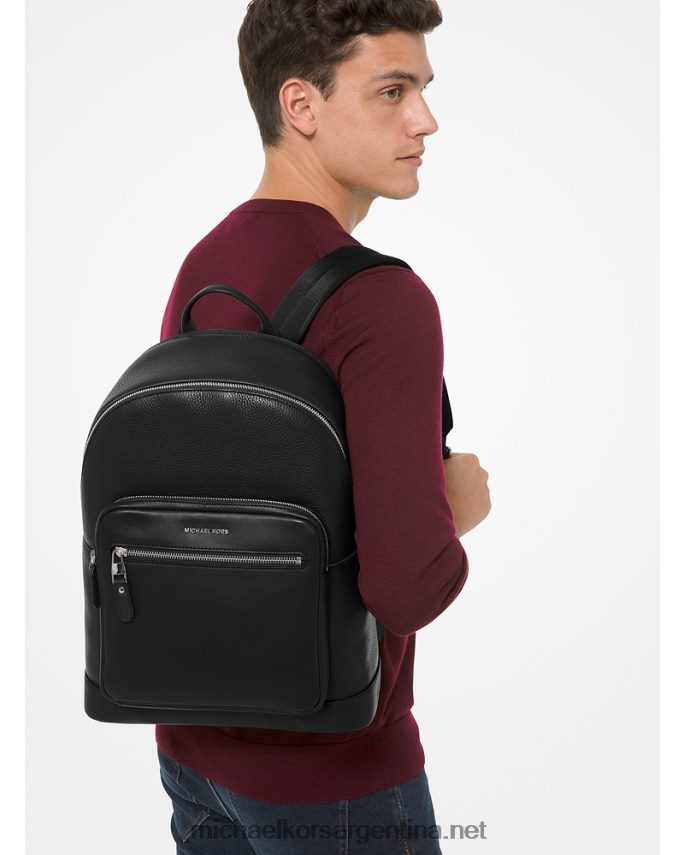 mujer negro mochila hudson de piel granulada Michael Kors T46HB01253