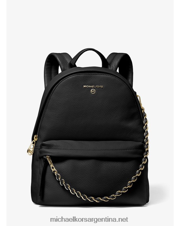 mujer negro mochila slater mediana de piel granulada Michael Kors T46HB01236