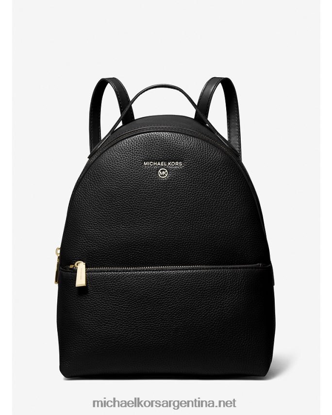 mujer negro mochila valerie mediana de piel granulada Michael Kors T46HB01231