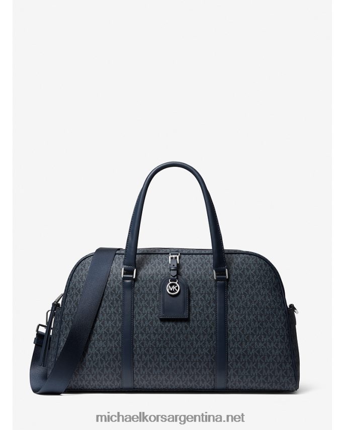 mujer admrl/plazul bolso de fin de semana heritage extragrande con logo Michael Kors T46HB01535