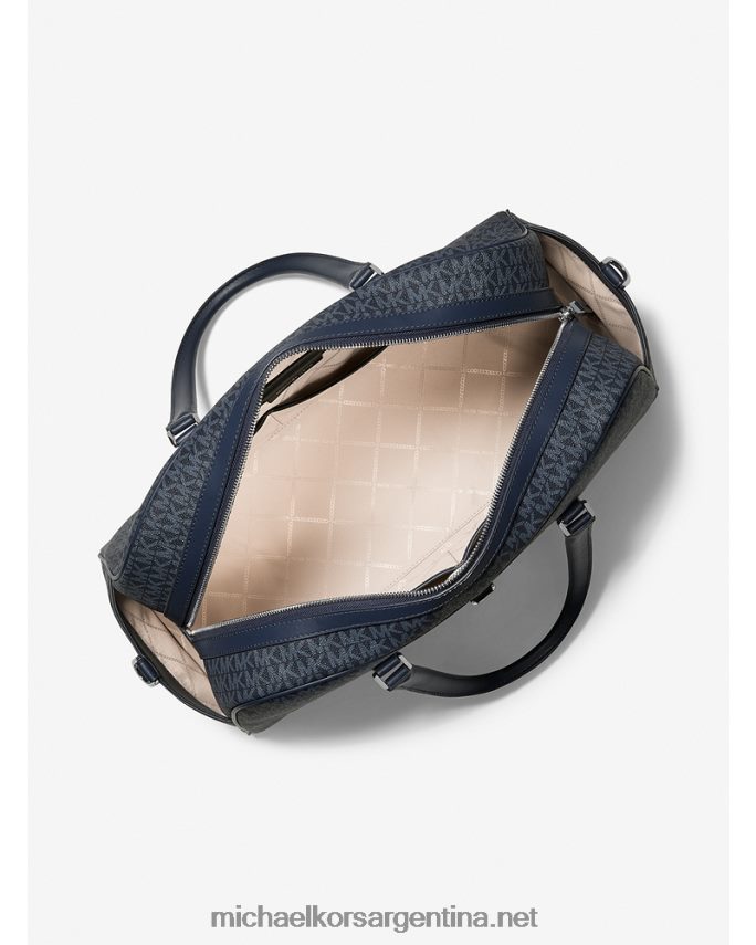 mujer admrl/plazul bolso de fin de semana heritage extragrande con logo Michael Kors T46HB01535