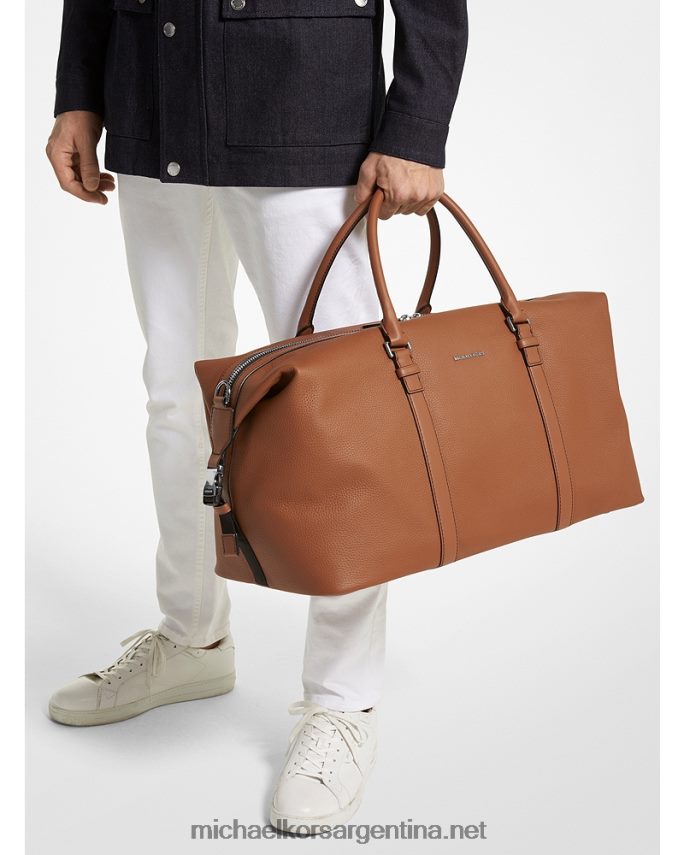 mujer equipaje bolsa de lona de cuero hudson Michael Kors T46HB01572