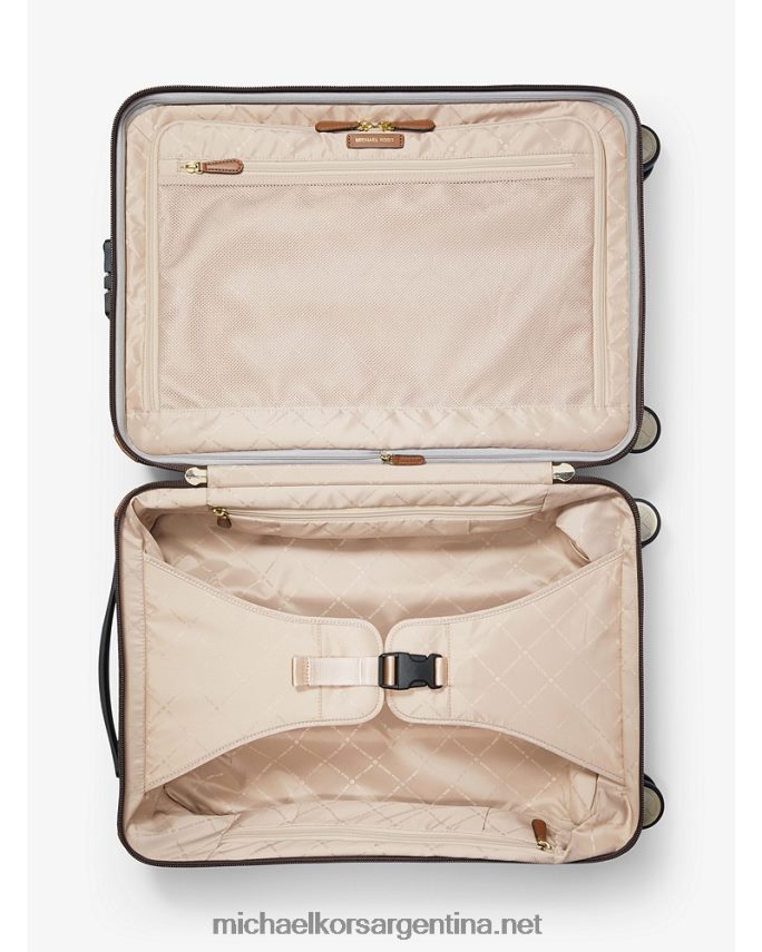 mujer marrón/bellota maleta con logotipo Michael Kors T46HB01525