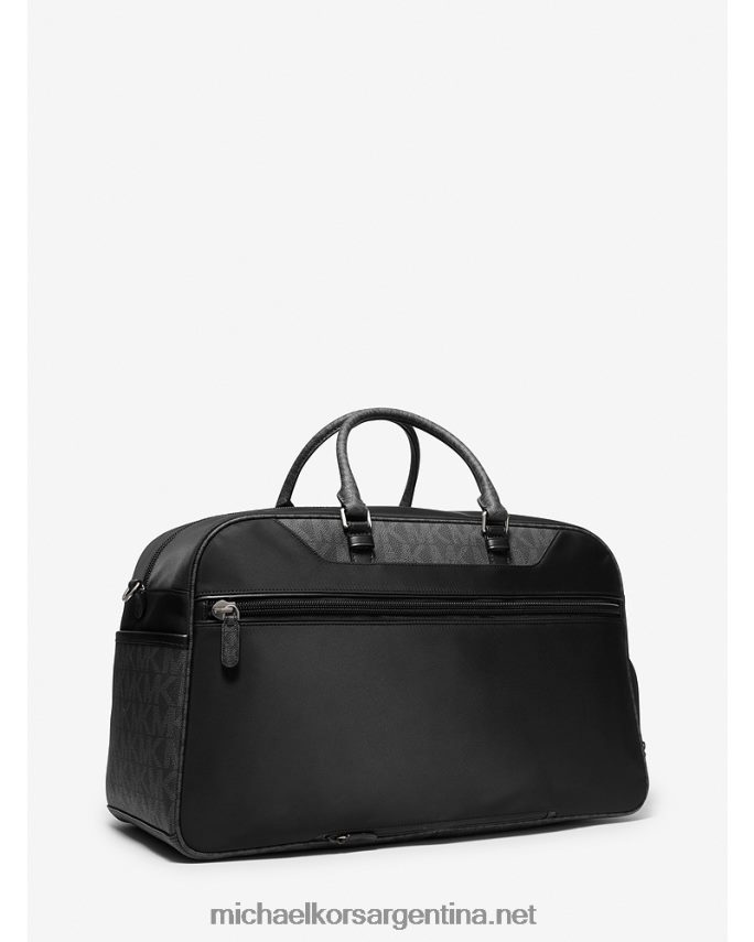 mujer negro bolsa de lona de nailon brooklyn Michael Kors T46HB01573