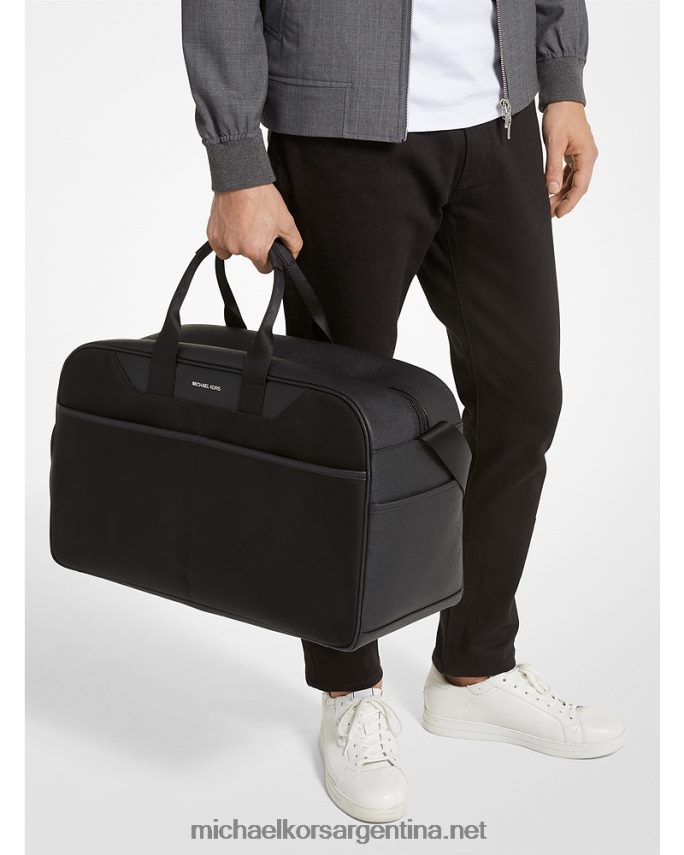 mujer negro bolso de lona de nailon reciclado cooper Michael Kors T46HB01576