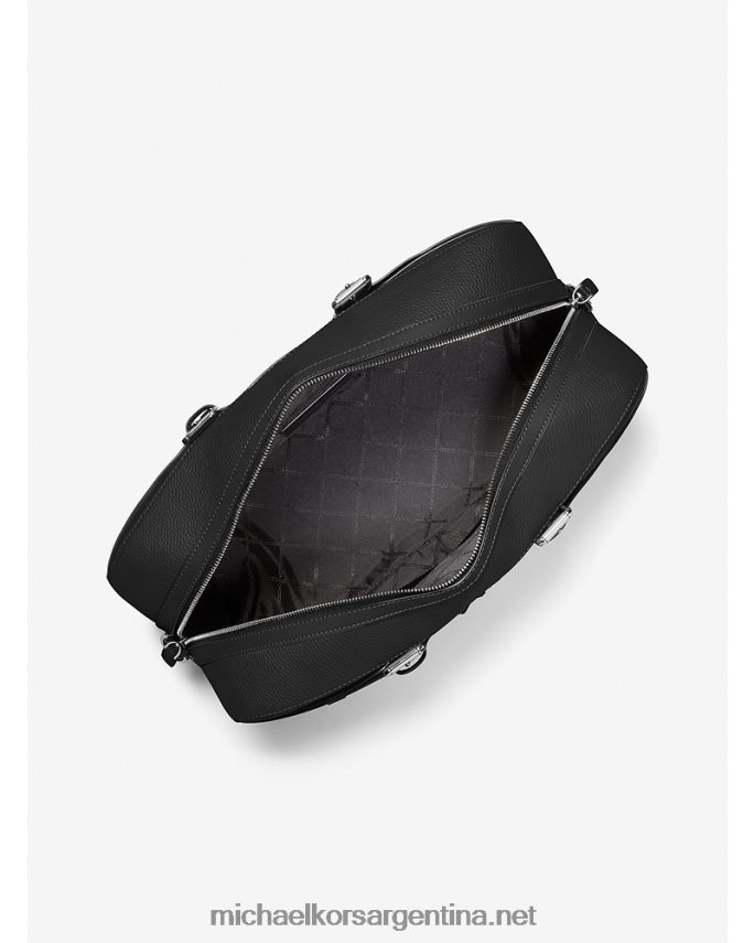 mujer negro bolso de viaje hudson de piel granulada Michael Kors T46HB01565