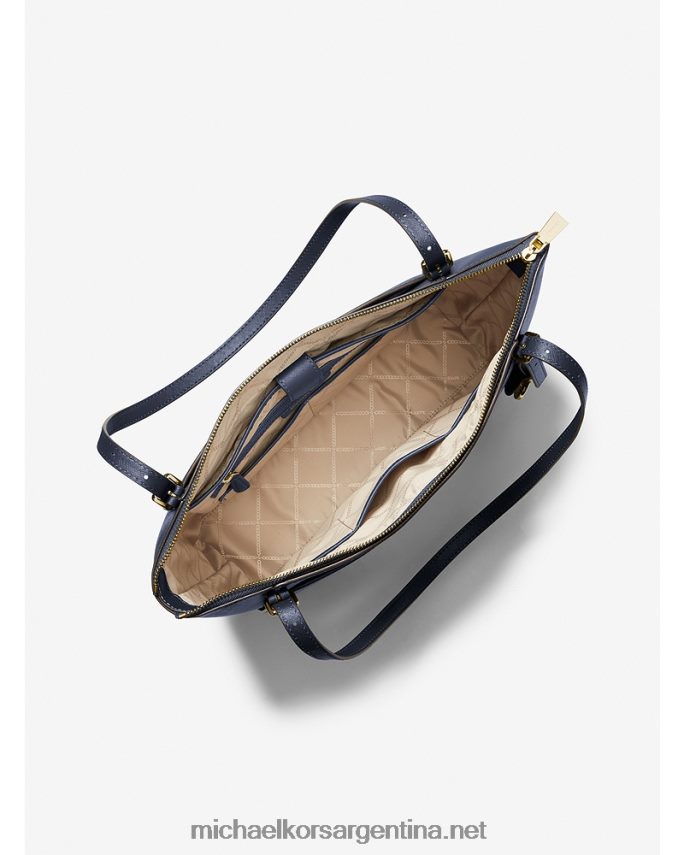 mujer Armada bolso shopper voyager grande de piel saffiano Michael Kors T46HB01150