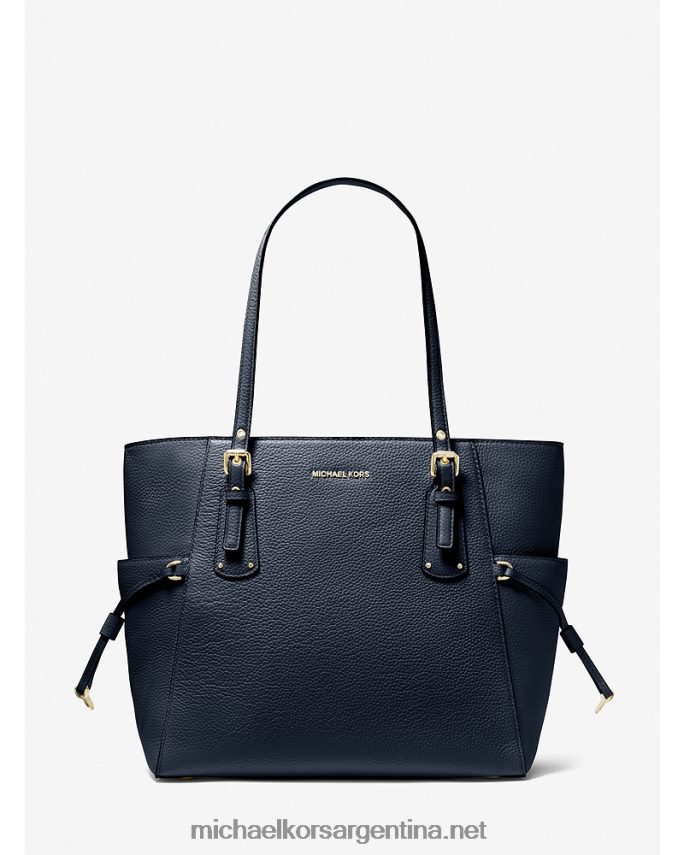 mujer Armada bolso shopper voyager pequeño de piel granulada Michael Kors T46HB01144