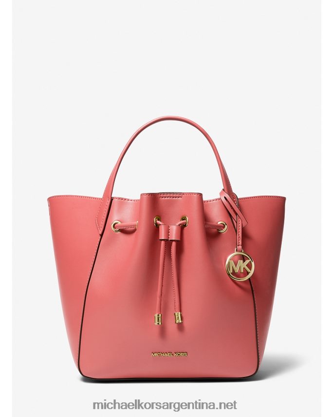 mujer Rosa de té bolso bombonera phoebe grande de piel sintética Michael Kors T46HB01132