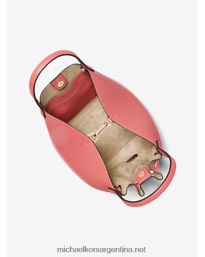 mujer Rosa de té bolso bombonera phoebe grande de piel sintética Michael Kors T46HB01132