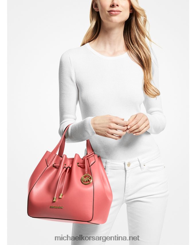 mujer Rosa de té bolso bombonera phoebe grande de piel sintética Michael Kors T46HB01132