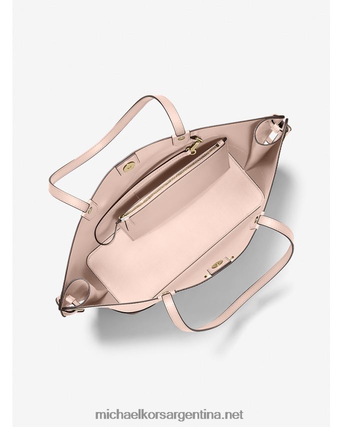 mujer Rosa suave bolso shopper edith grande de piel saffiano Michael Kors T46HB01181