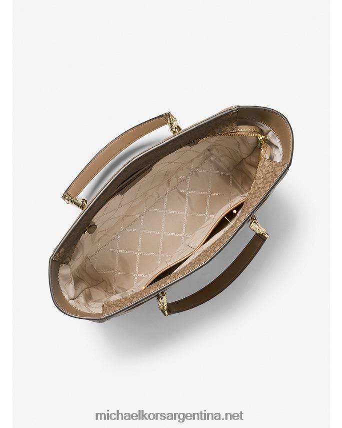 mujer cáscara tote blaire grande con logo Michael Kors T46HB01168