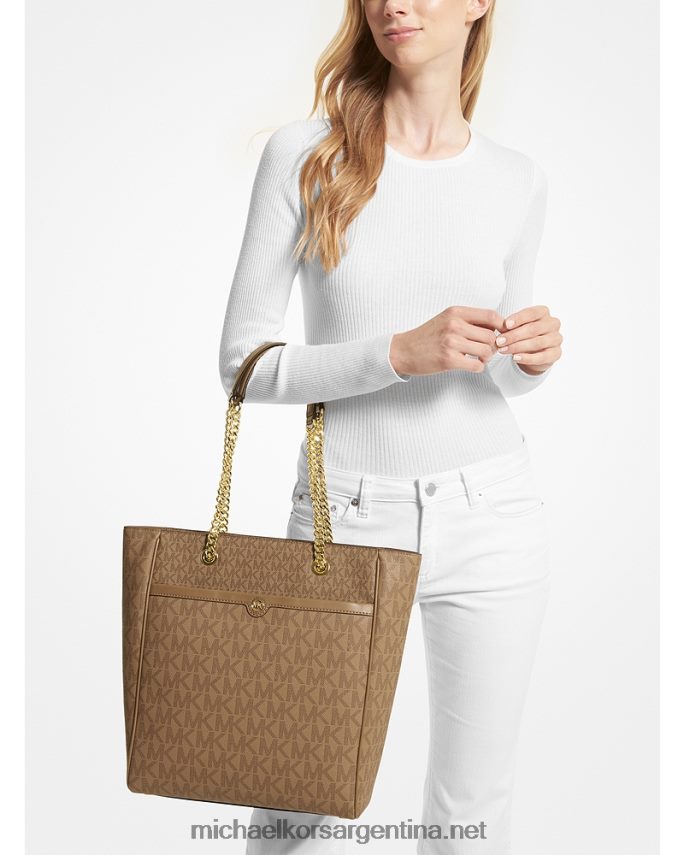 mujer cáscara tote blaire grande con logo Michael Kors T46HB01168