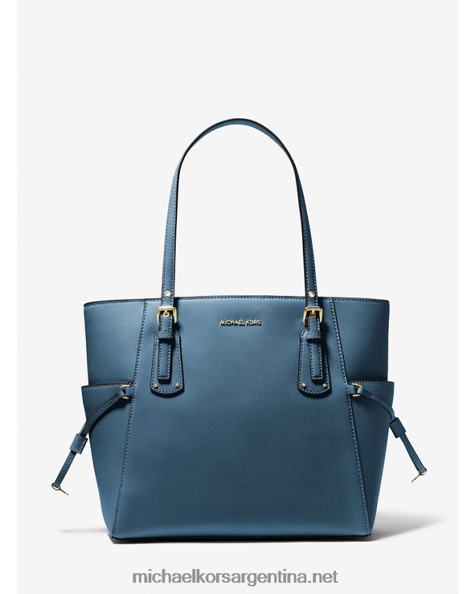 mujer cambray bolso shopper voyager pequeño de piel saffiano Michael Kors T46HB01059