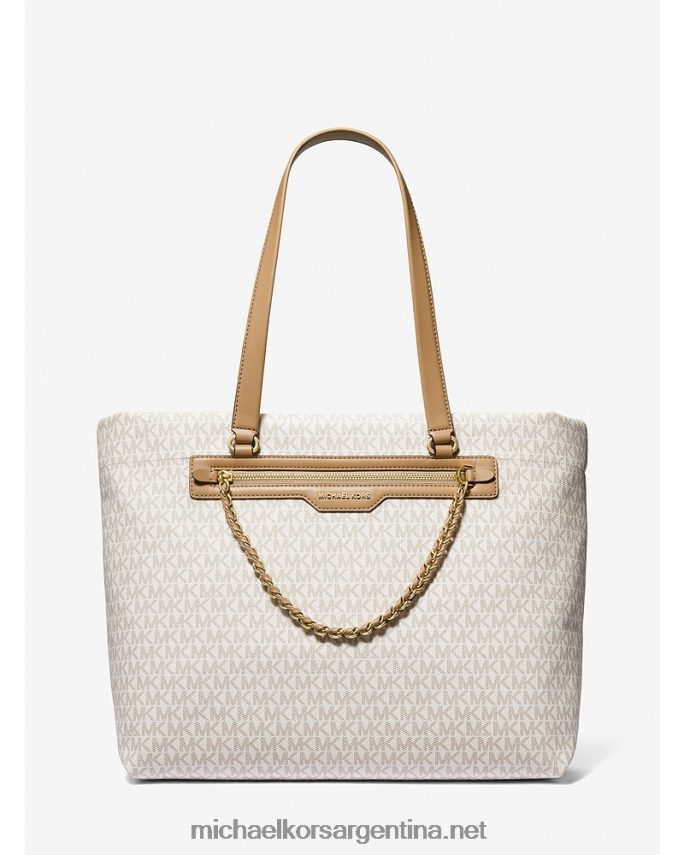 mujer camello bolso slater grande con logo Michael Kors T46HB01078