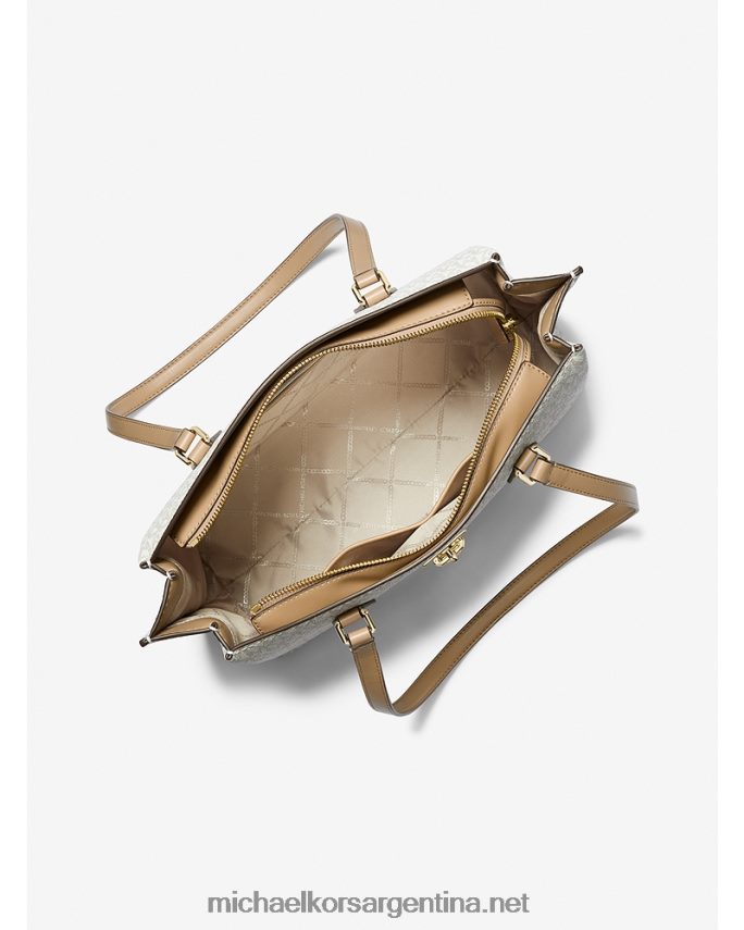 mujer camello tote ruby ​​grande con logo Michael Kors T46HB01159