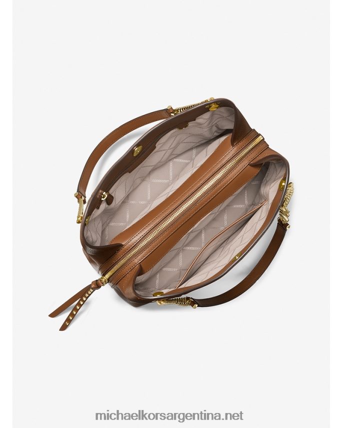 mujer equipaje bolso de hombro piper grande de piel granulada Michael Kors T46HB01069