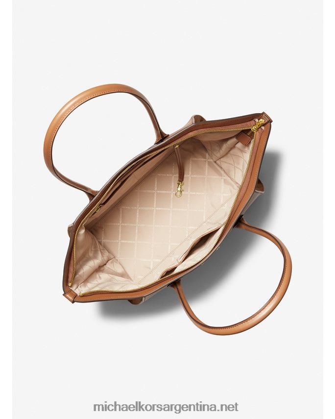 mujer equipaje bolso shopper avril extragrande de piel con cremallera en la parte superior Michael Kors T46HB01177