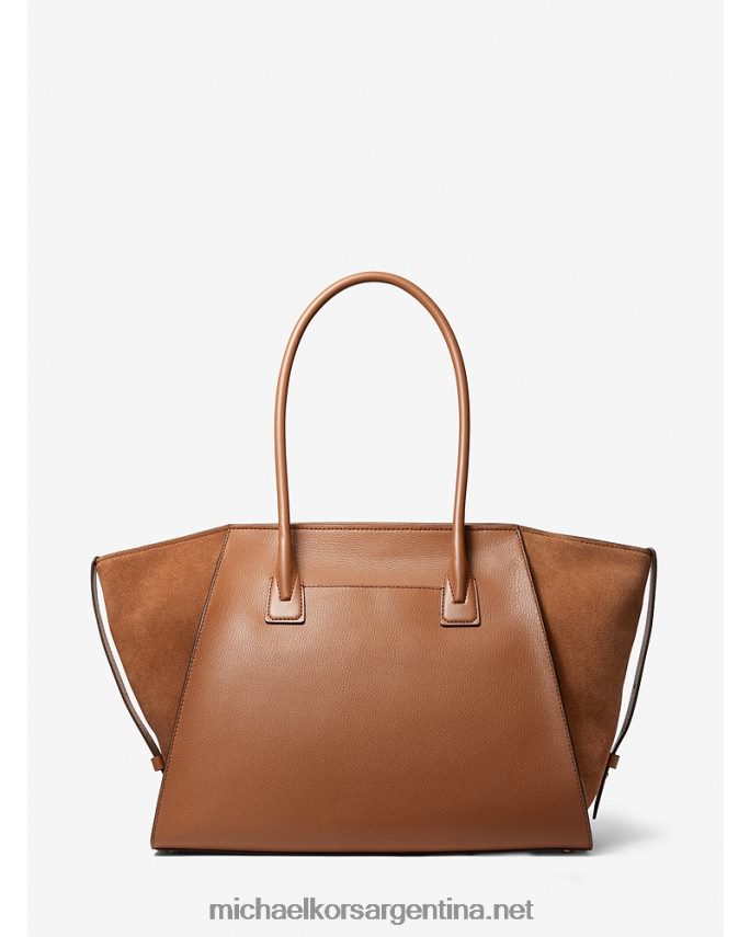 mujer equipaje bolso shopper avril extragrande de piel con cremallera en la parte superior Michael Kors T46HB01177