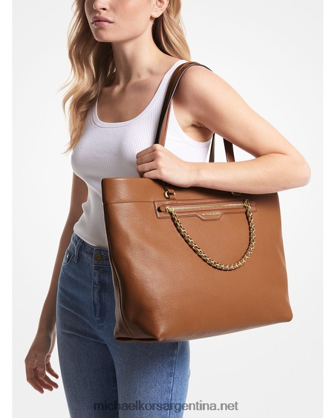 mujer equipaje bolso slater grande de piel granulada Michael Kors T46HB01081